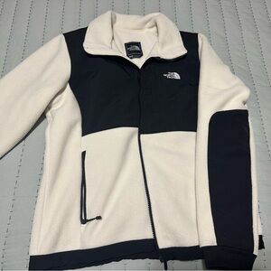 The North Face Black and White Fleece Jacket